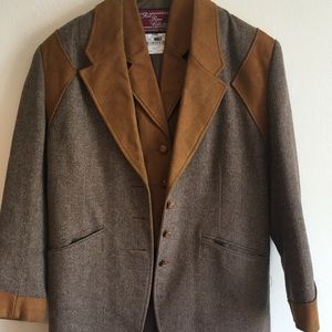 Vintage jacket/vest set!